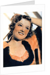 Myrna Loy, American actress by Anonymous
