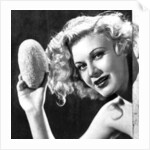 Ginger Rogers, American actress by Anonymous