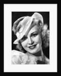 Ginger Rogers, American actress by Anonymous