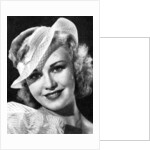 Ginger Rogers, American actress by Anonymous