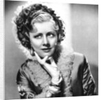 Irene Dunne, American film actress and singer by Anonymous