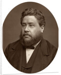 Reverand Charles Haddon Spurgeon, pastor of the Metropolitan Tabernacle by Lock & Whitfield