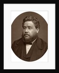 Reverand Charles Haddon Spurgeon, pastor of the Metropolitan Tabernacle by Lock & Whitfield