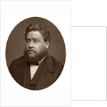 Reverand Charles Haddon Spurgeon, pastor of the Metropolitan Tabernacle by Lock & Whitfield