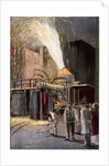 Decarburisation of pig iron in a Bessemer converter by Gehrke