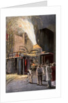 Decarburisation of pig iron in a Bessemer converter by Gehrke