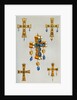 Gold crosses of a king of the Goths by Franz Kellerhoven