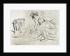 The Model at Rest by Jean Louis Forain