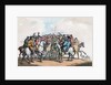 The Betting Post, Humours of Fox Hunting by Thomas Rowlandson