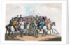 The Betting Post, Humours of Fox Hunting by Thomas Rowlandson