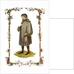 Geoffrey Chaucer, 14th century English author, poet, philosopher, bureaucrat, and diplomat by Anonymous