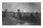 German artillery, the Champagne front, France, World War I by Anonymous