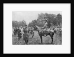 Lord Kitchener inspecting Algerian troops, France, World War I by Anonymous