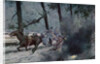 'On the Road to Souain, Sommepy', France, World War I by Anonymous
