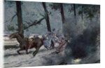 'On the Road to Souain, Sommepy', France, World War I by Anonymous
