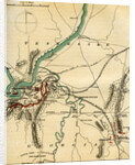 Map of Chattanooga and its defences, Tennessee by Charles Sholl
