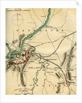 Map of Chattanooga and its defences, Tennessee by Charles Sholl
