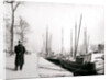 Policeman by a canal, Rotterdam by James Batkin