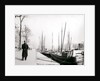Policeman by a canal, Rotterdam by James Batkin