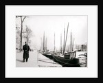 Policeman by a canal, Rotterdam by James Batkin