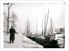 Policeman by a canal, Rotterdam by James Batkin