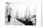 Policeman by a canal, Rotterdam by James Batkin