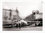 Two boys by a canal, Rotterdam by James Batkin