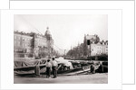 Two boys by a canal, Rotterdam by James Batkin