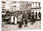 Boys with hoops at a market, Rotterdam by James Batkin