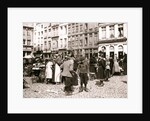 Boys with hoops at a market, Rotterdam by James Batkin