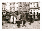 Boys with hoops at a market, Rotterdam by James Batkin