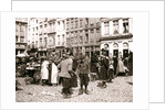 Boys with hoops at a market, Rotterdam by James Batkin