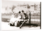 People on a bench, Rotterdam by James Batkin