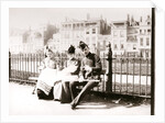 People on a bench, Rotterdam by James Batkin