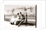 People on a bench, Rotterdam by James Batkin