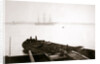 Barge loaded with freight, Rotterdam by James Batkin