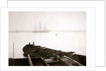 Barge loaded with freight, Rotterdam by James Batkin