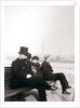 Passengers on a ferry, Rotterdam by James Batkin