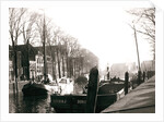 Canal boats, Dordrecht, Netherlands by James Batkin