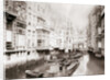 Boats on the canal, Amsterdam by James Batkin