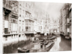 Boats on the canal, Amsterdam by James Batkin