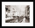 Boats on the canal, Amsterdam by James Batkin