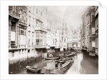 Boats on the canal, Amsterdam by James Batkin