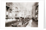 Boats on the canal, Amsterdam by James Batkin