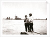 Boys by a canal, Laandam, Netherlands by James Batkin