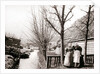 Two women on a canal bank, Broek, Netherlands by James Batkin