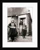 Girls in traditional dress, Marken Island, Netherlands by James Batkin