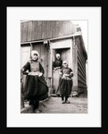 Girls in traditional dress, Marken Island, Netherlands by James Batkin