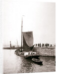 Canal boat, Marken Island, Netherlands by James Batkin