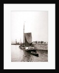 Canal boat, Marken Island, Netherlands by James Batkin